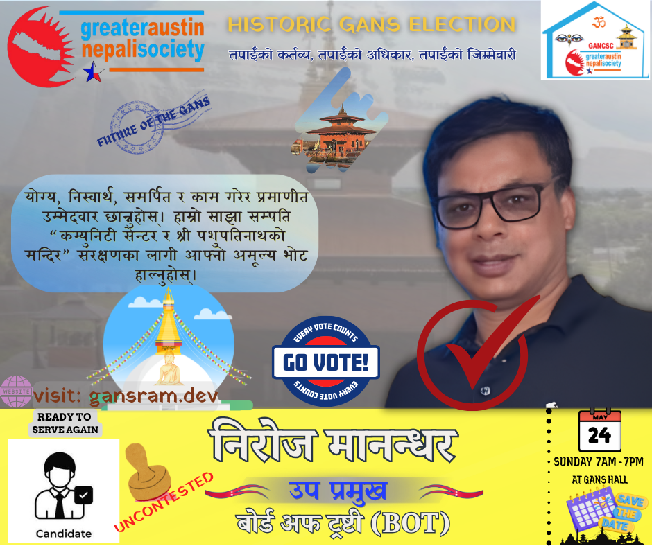 Niroj Manandhar team photo